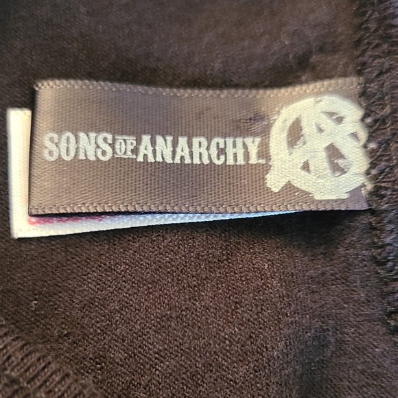 Sons of Anarchy black onesie/bodysuit - Picture 2 of 5